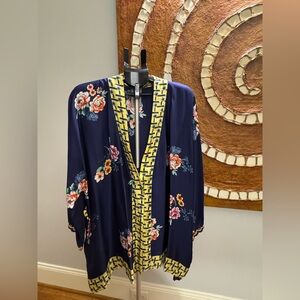 Johnny Was Zuki Silk Wrap Kimono